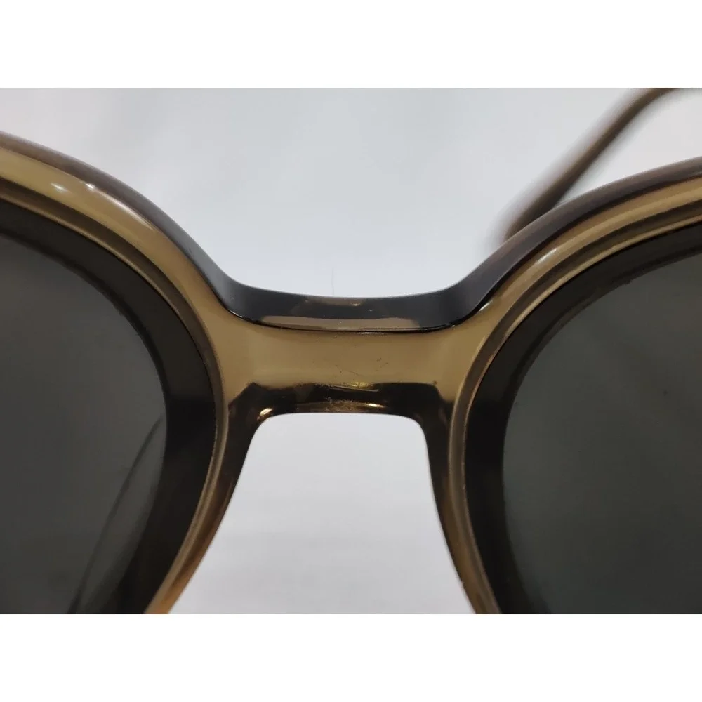 Gentle Monster LIBE KC1 Sunglasses Translucent Khaki Grey Square Flatba Frame‎